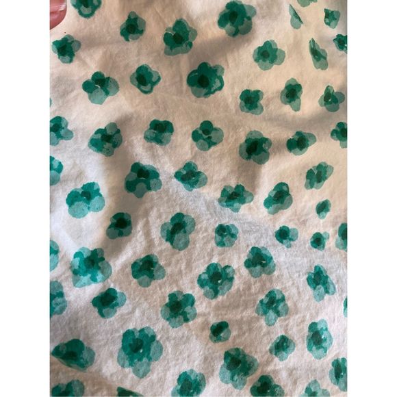 Rebecca Taylor Emerald Daisy Faux Wrap Skirt, Size 8, MSRP $295 - Picture 4 of 12